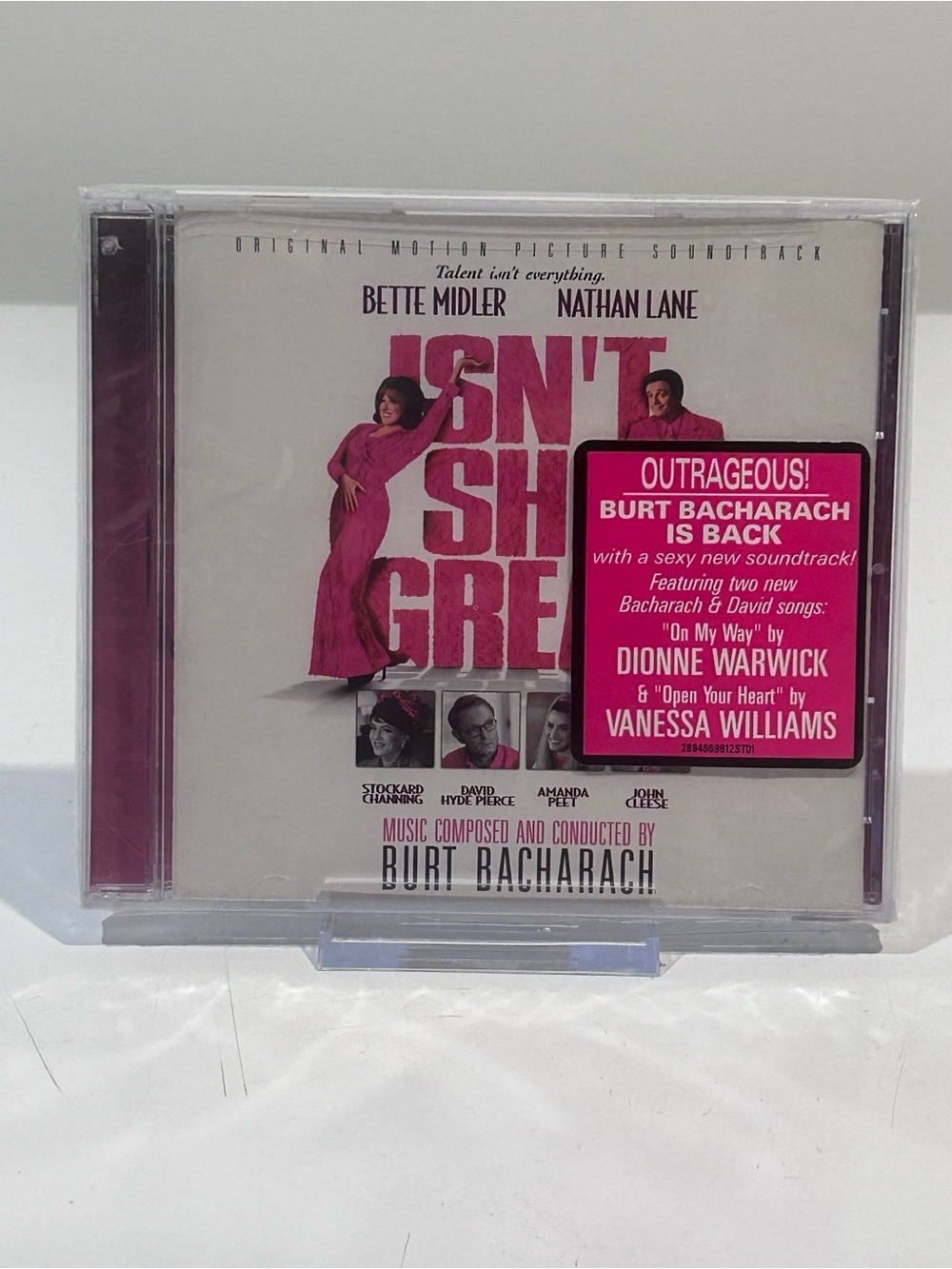 🤯5 for $20🤯 Burt Bacharach “Isn’t She Great” Soundtrack CD [Jazz Pop Rock]